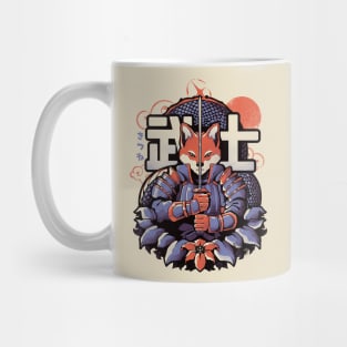 Samurai Fox - Cute Animal Warrior Gift Mug